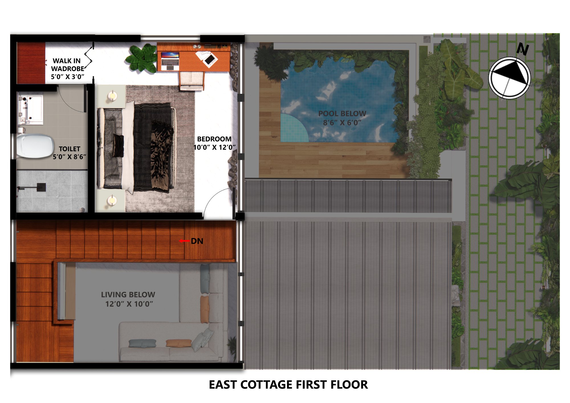 East Cottage First Floor