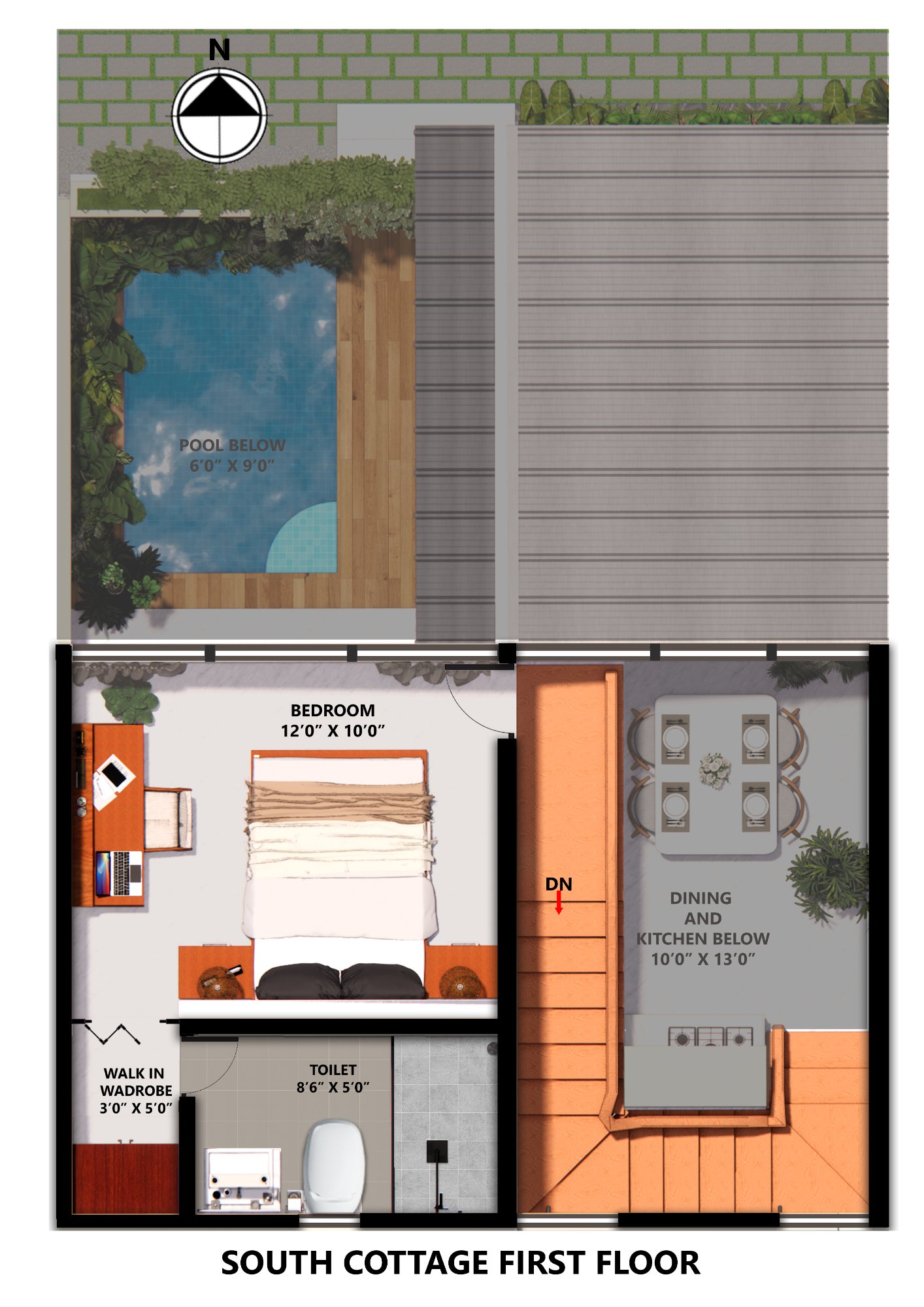 South Cottage First Floor