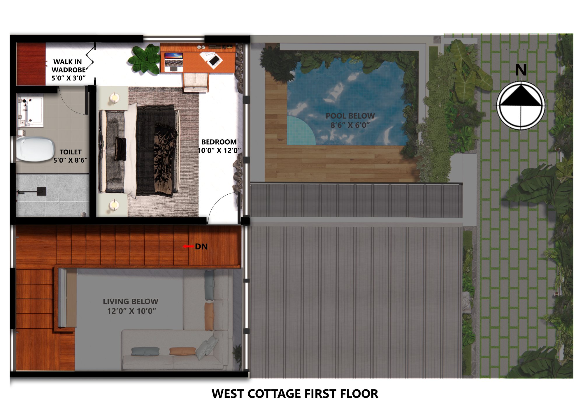 West Cottage First Floor